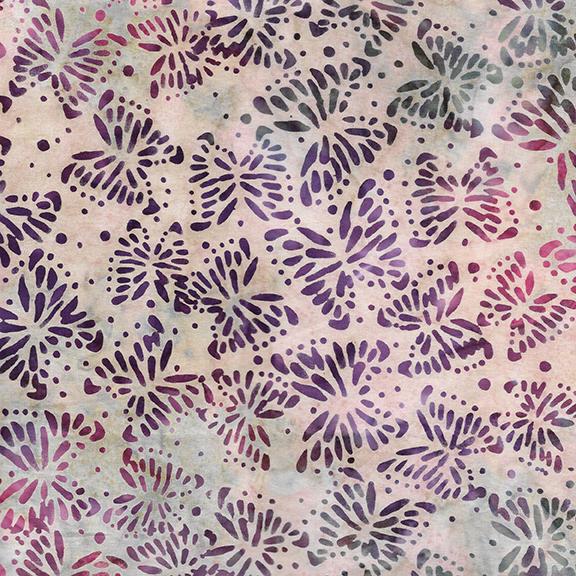 Tossed Butterflies-Multi Pale Coral Teal