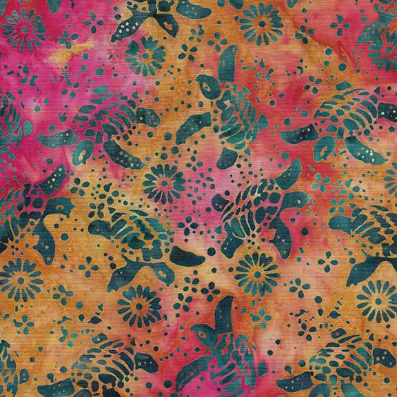Turtle-Multi Pink Red Vibes