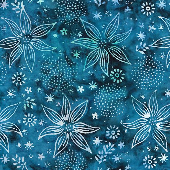 Large Floral Mix-Blue Azure