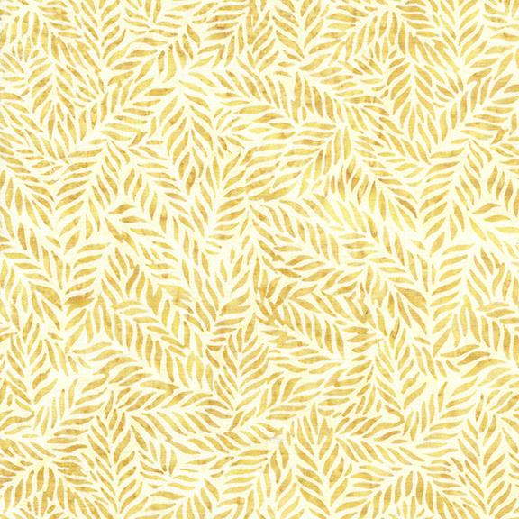 Mini Tossed Leaves-White