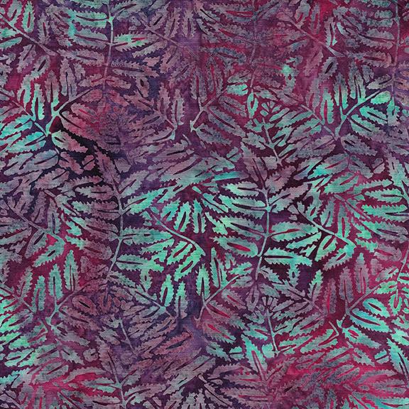 Fern-Multi Purple Pink Iris