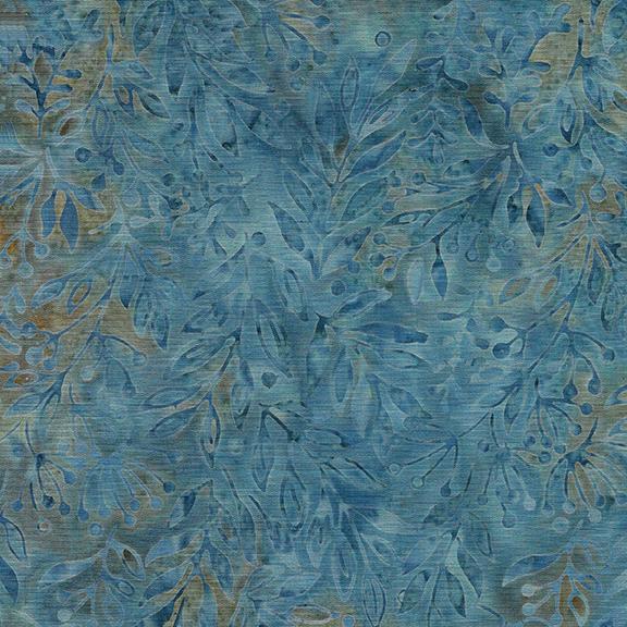 Leaves with Dandelion -Blue Shark