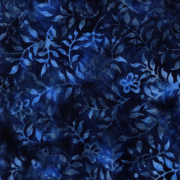 Butterfly & Leaves-Blue Ocean