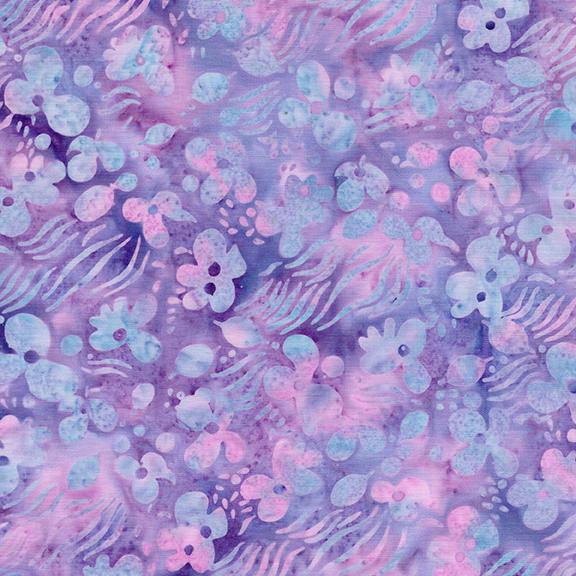 Floral Drift-Multi Purple Pink Iris
