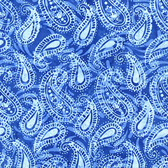 Paisley-Blue Cornflower