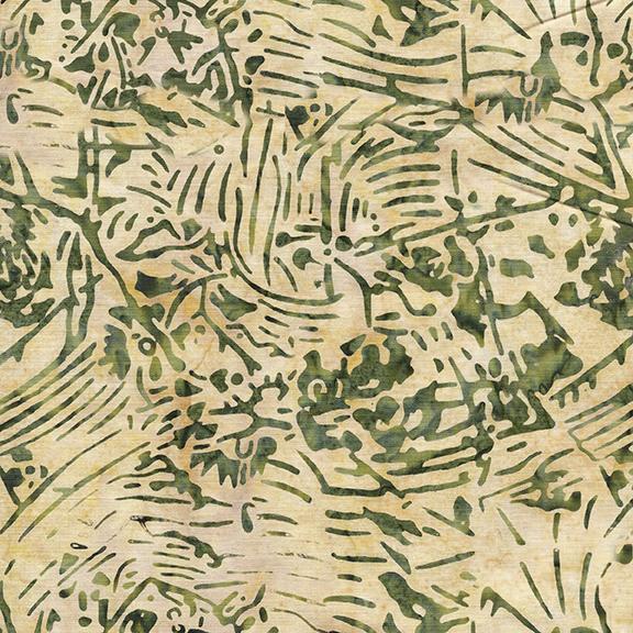 Floral Vines-Yellow Parchment