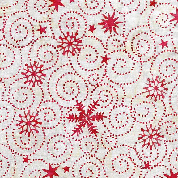 Swirl Snowflake-White