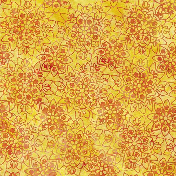Mosaic Flower-Yellow Lemonade