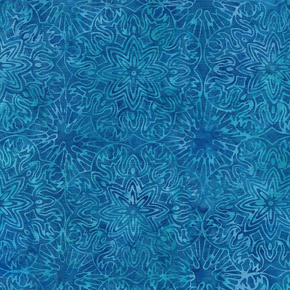 Mandala Flower-Teal Aruba
