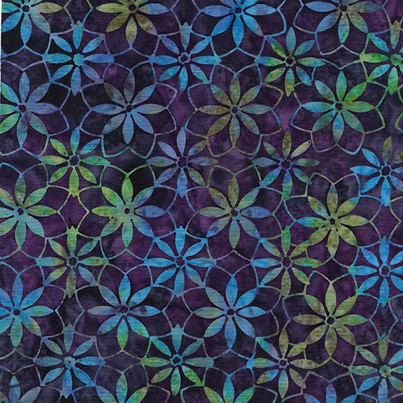 Geo Flower-Purple