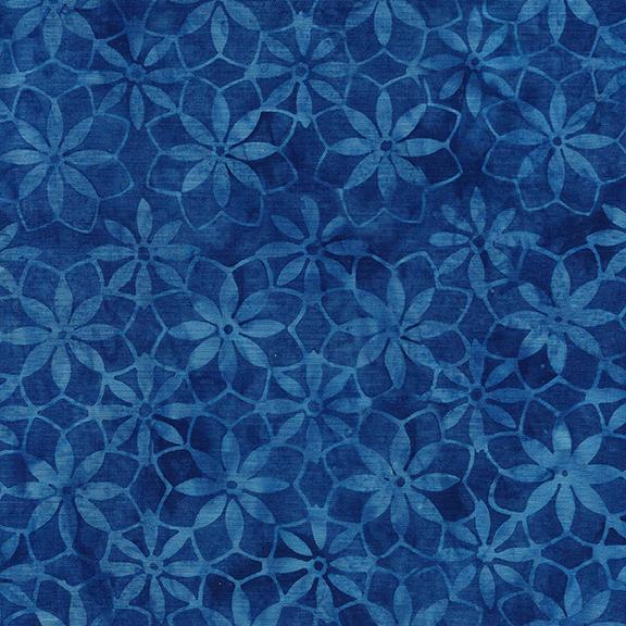 Geo Flower-Blue Blueberry
