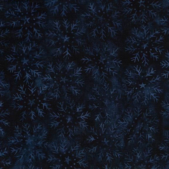 Snowflake Circles-Blue Storm