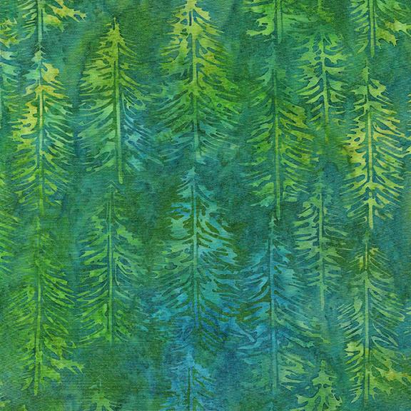 Evergreen-Multi Turquoise Green
