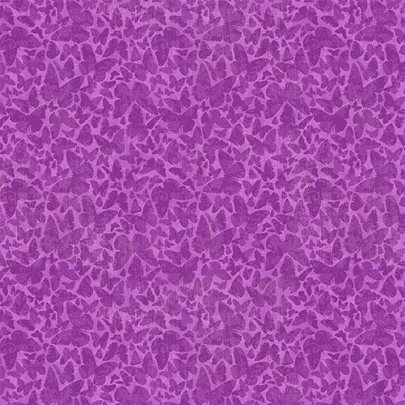 Butterfly Silhouette-Magenta