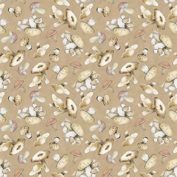 Mushroom Toss-Brown
