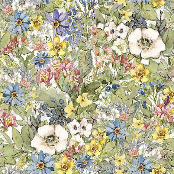 Packed Flowers-Multi