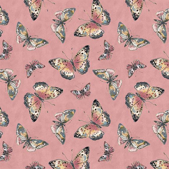 Butterfly Toss-Dark Pink