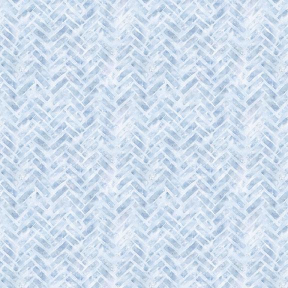 Herringbone Tiles-Blue