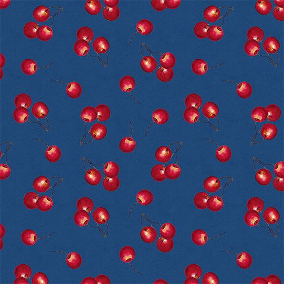 Cherries-Navy