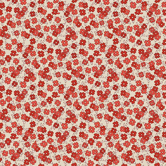 Small Floral-Red