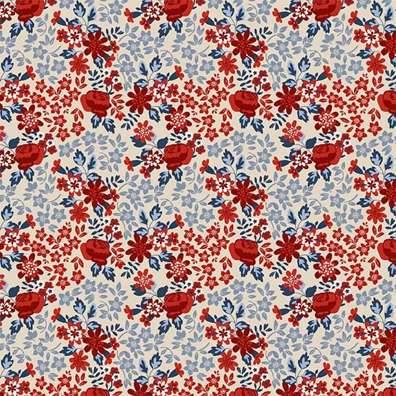 Rose Floral-Antique Multi
