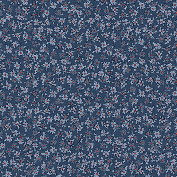 Small Floral-Blue