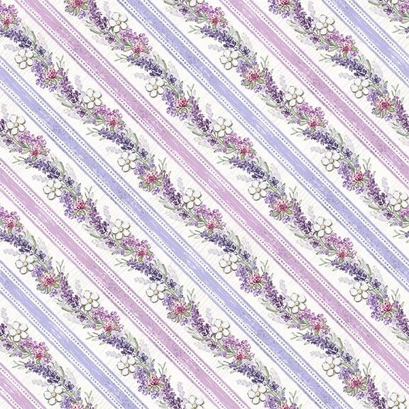 Ticking Stripe-Purple