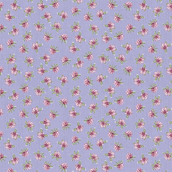 Pink Floral Toss-Purple