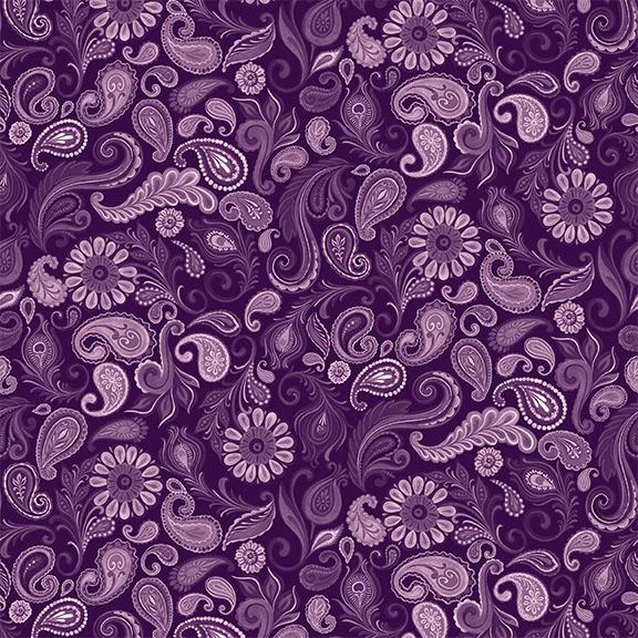 Paisley-Purple