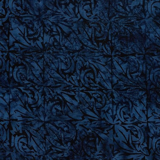 [112353590] Acanthus Square Leaf-Blue Storm
