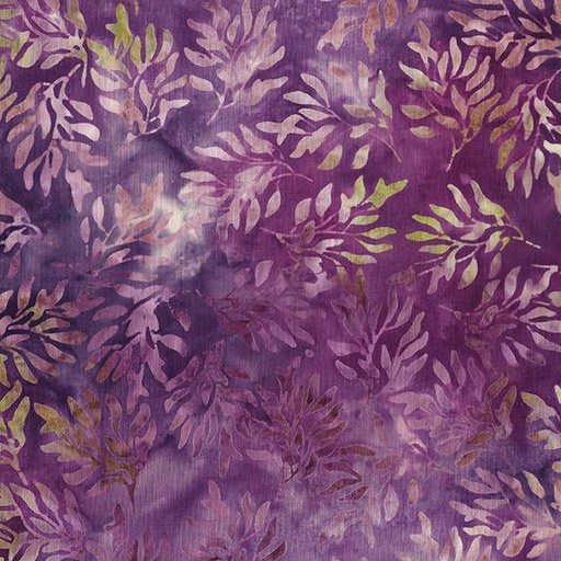 [712404890] Wavy Leaves-Multi Purple Pink Iris