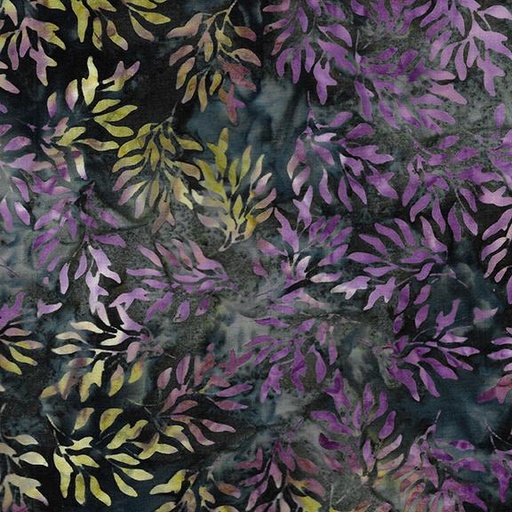 [712404993] Wavy Leaves-Teal Seaweed
