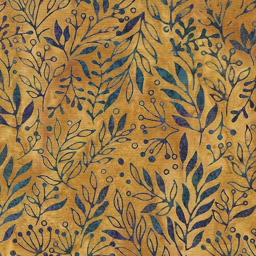 [112419265] Leaves with Dandelion-Gold Acorn