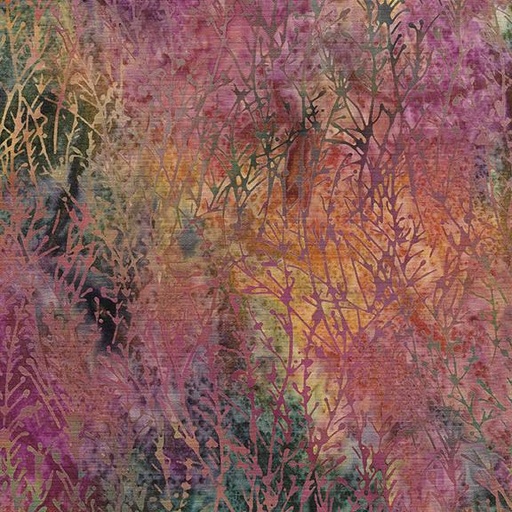 [112423810] Brush-Multi Pink Orange Sunset