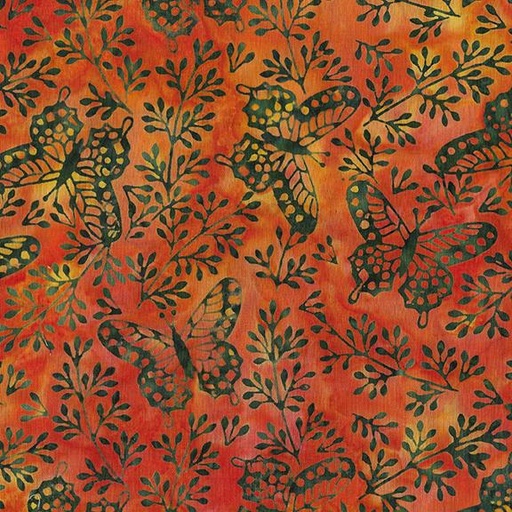 [712402280] Butterflies and Leaves-Orange Copper
