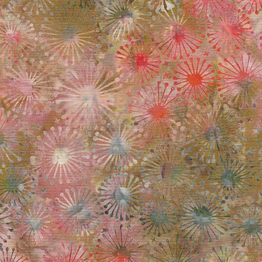 [712406886] Dandelion-Multi Red Brown
