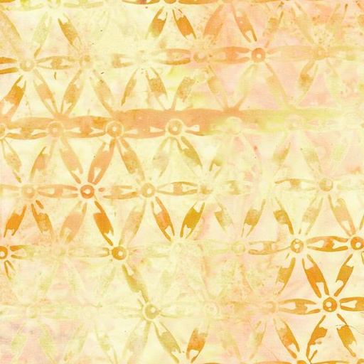 [512405203] Floral Hexies-Yellow Parchment