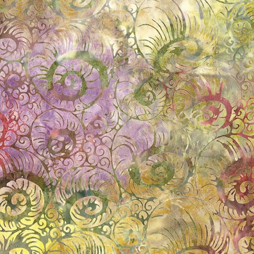 [512406892] Abstract Nautilus-Multi Purple Yellow