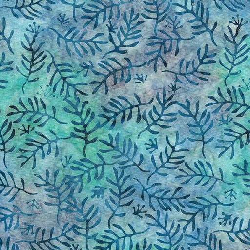 [712411955] Vines and Sprigs -Teal Aruba