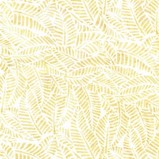 [112410700] Tossed Leaves-White