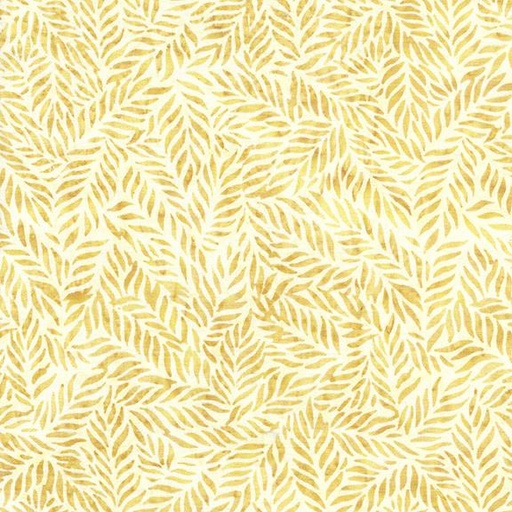 [112411700] Mini Tossed Leaves-White