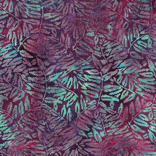 [112412890] Fern-Multi Purple Pink Iris