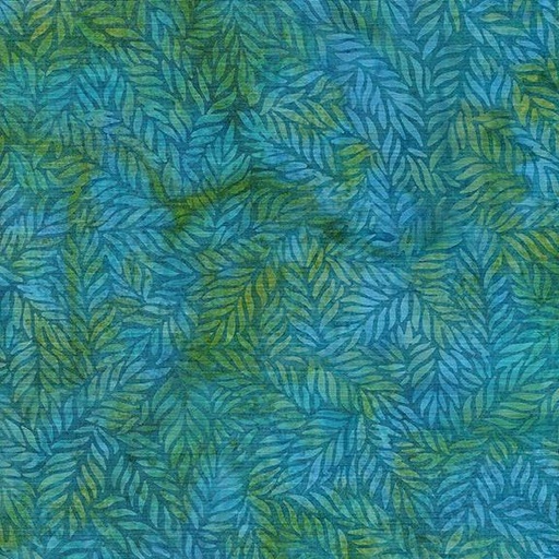 [112411525] Mini Tossed Leaves-Blue Morning Glory