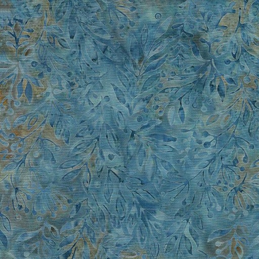 [112419513] Leaves with Dandelion -Blue Shark