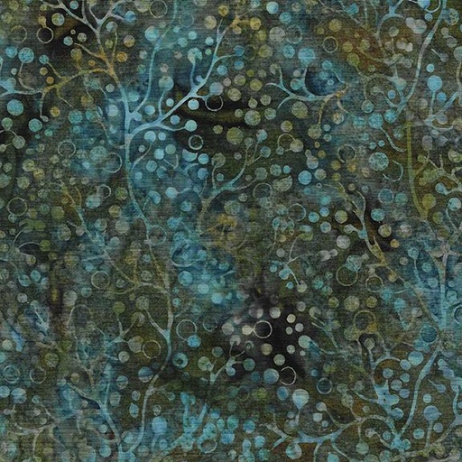 [112426806] Vine Dot-Multi Grey Brown Blue