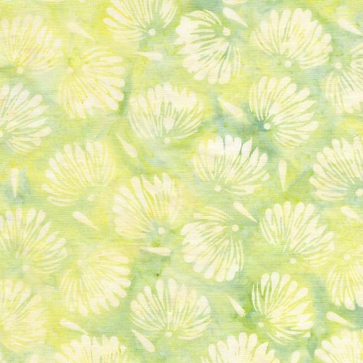 [712526610] Floral Fan Tossed-Green Honeydew