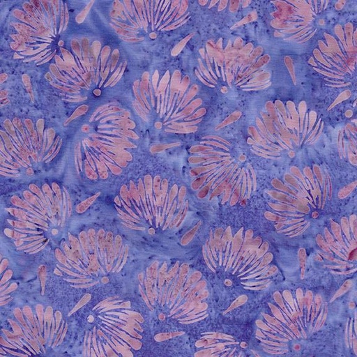 [712526890] Floral Fan Tossed-Multi Purple Pink Iris