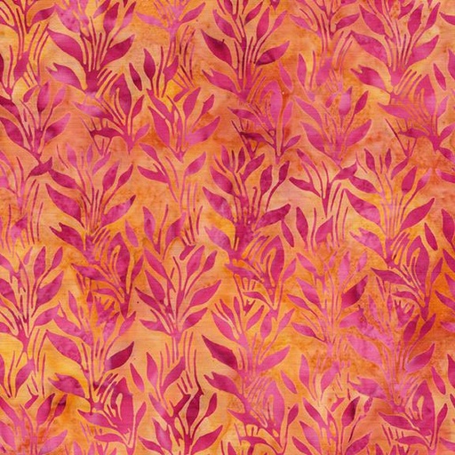 [712513801] Vines and Leaves-Multi Pink Yellow