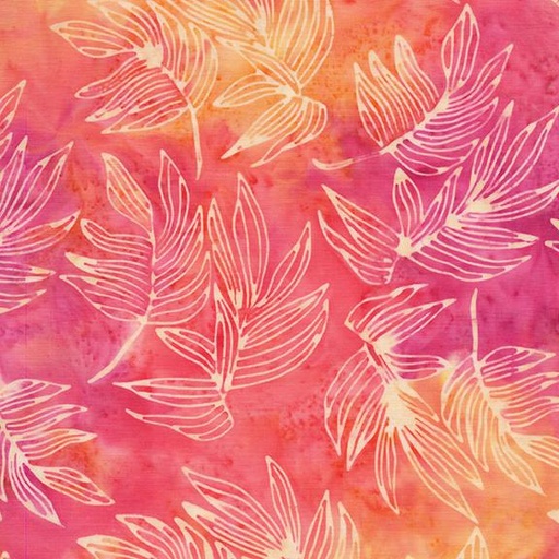 [712512810] Falling Leaves-Multi Pink Orange Sunset
