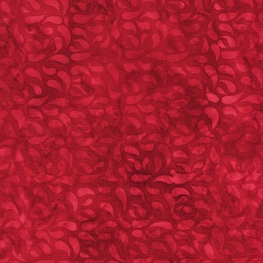 [112515360] Paisley Petals-Red Cherry